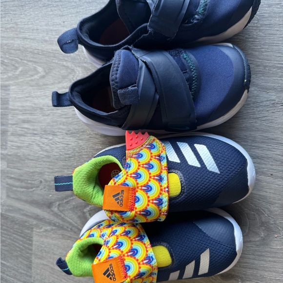 Adidas Kids Sneakers - Navy and Multicolor - Picture 2 of 4